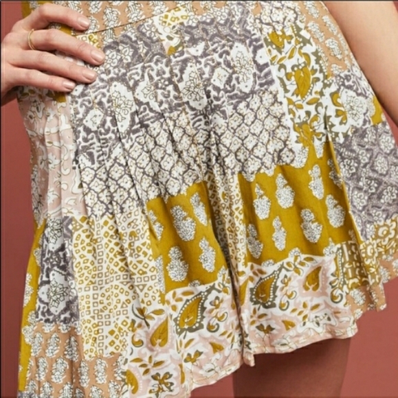 Maeve By Anthropologie Floral Peasant Skort Size S - Picture 3 of 10